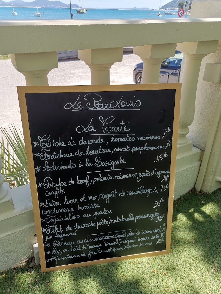 Le Père Louis Photo Menu 5