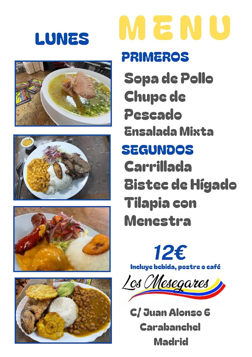 Restaurante Los Mesegares Photo Menu 10