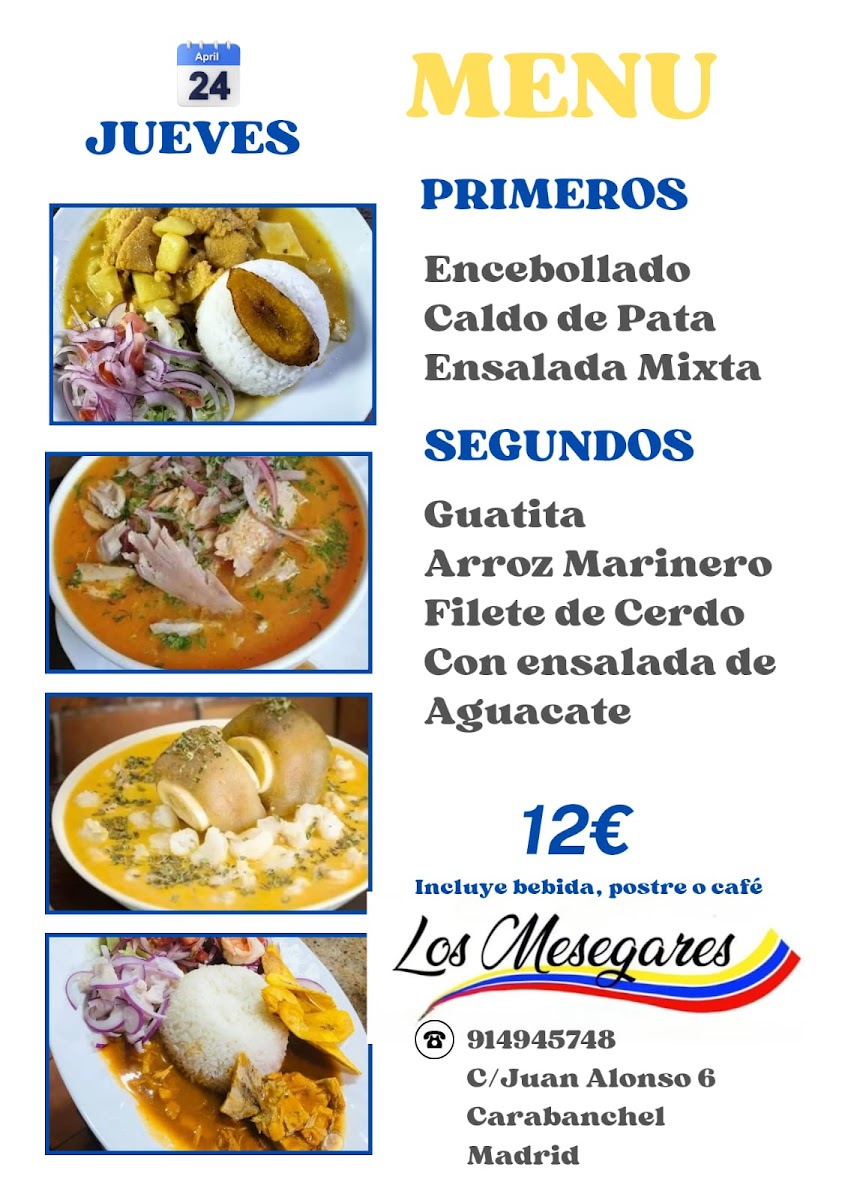 Restaurante Los Mesegares Photo Menu 7