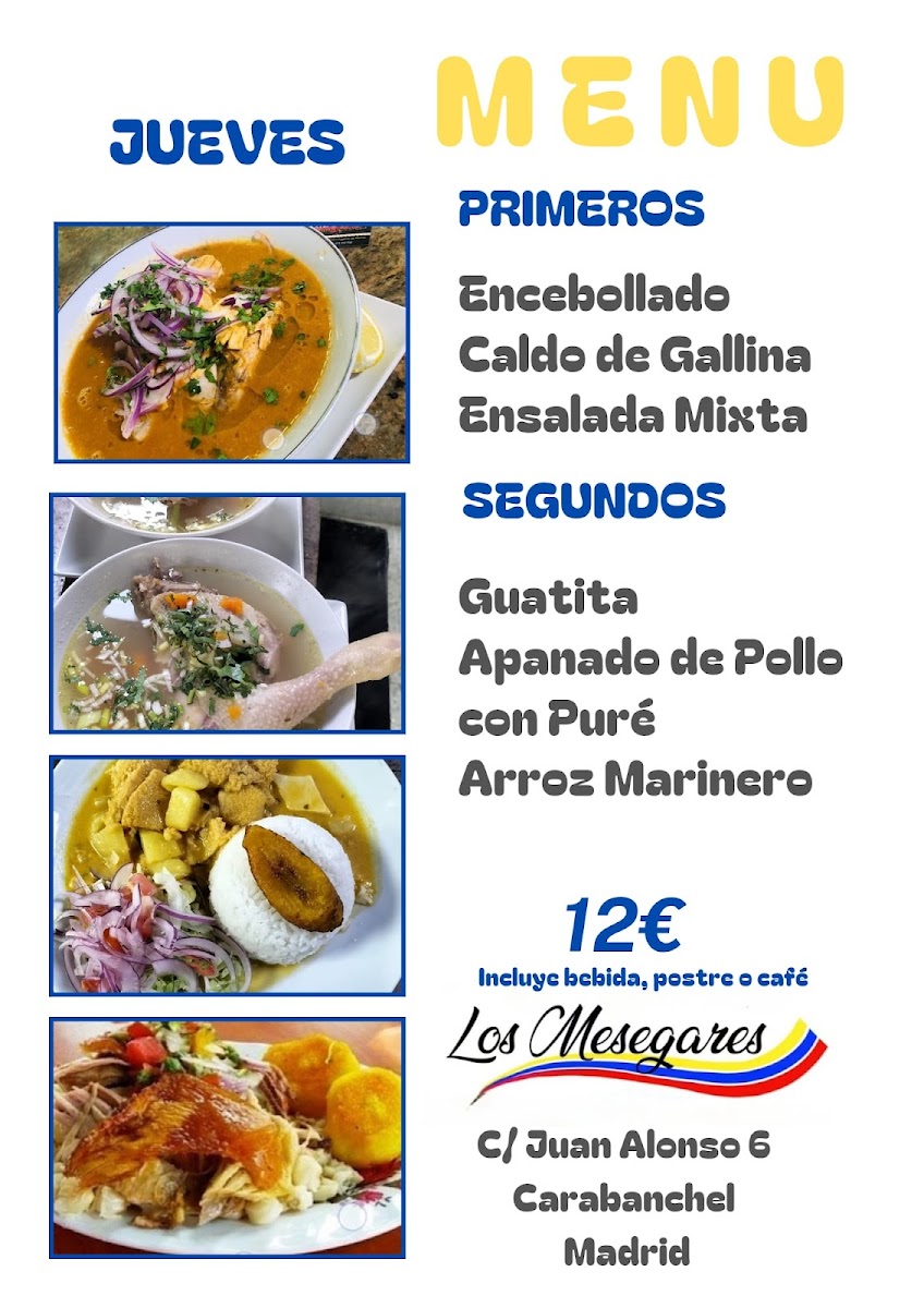 Restaurante Los Mesegares Photo Menu 9