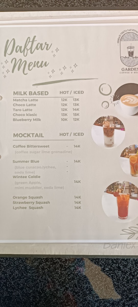 GARDEN CAFE & RESTO Photo Menu 5