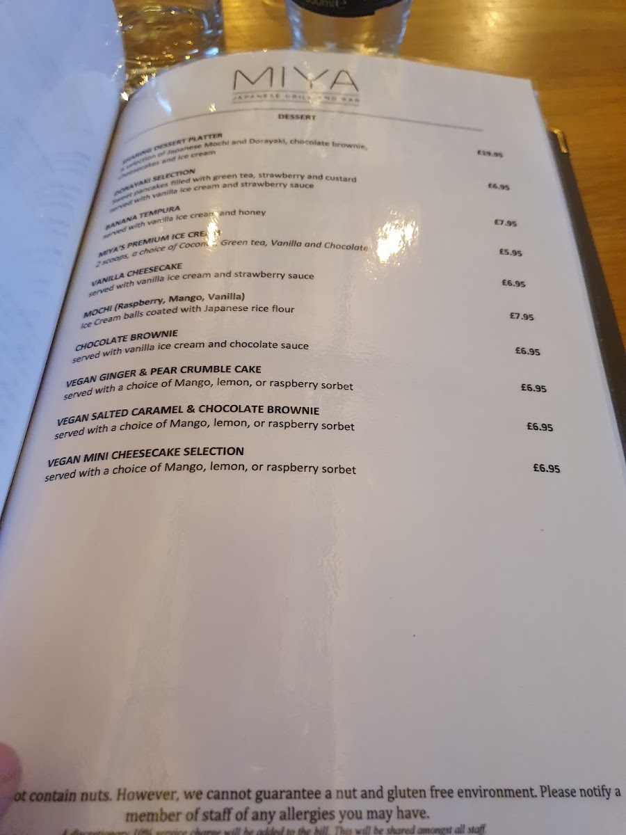Miya Japanese Grill and Bar Photo Menu 5
