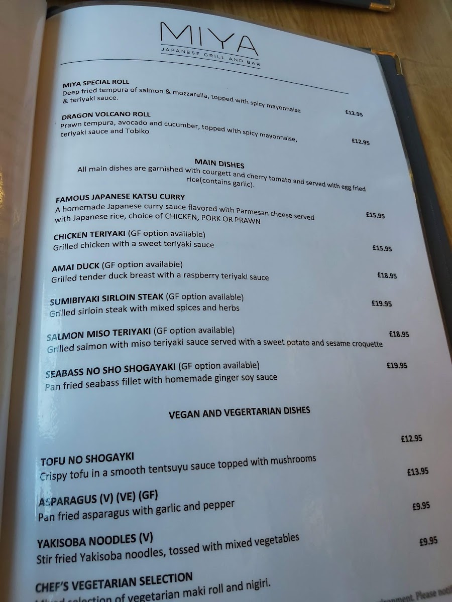 Miya Japanese Grill and Bar Photo Menu 7