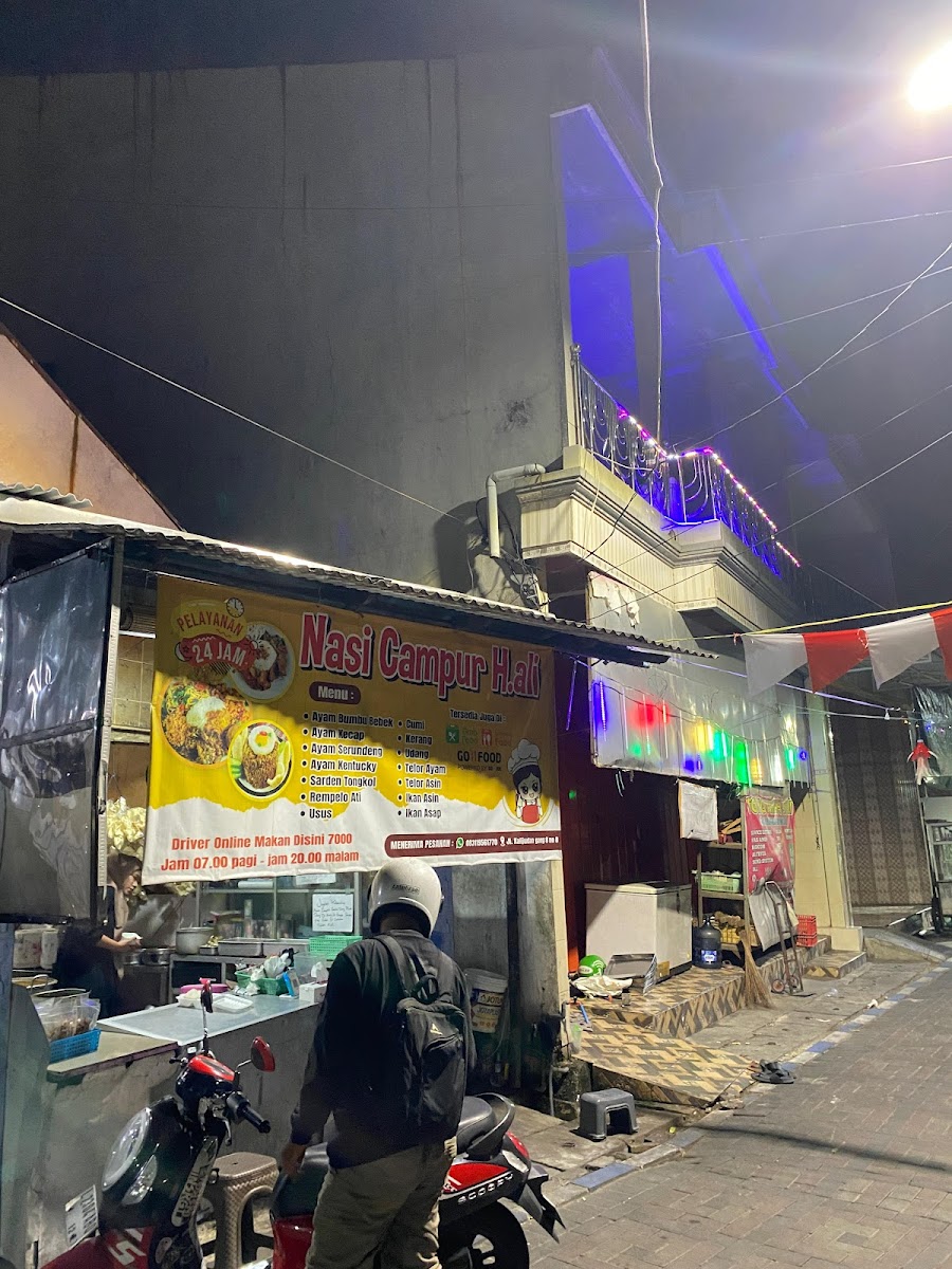 Nasi campur hJ ali
