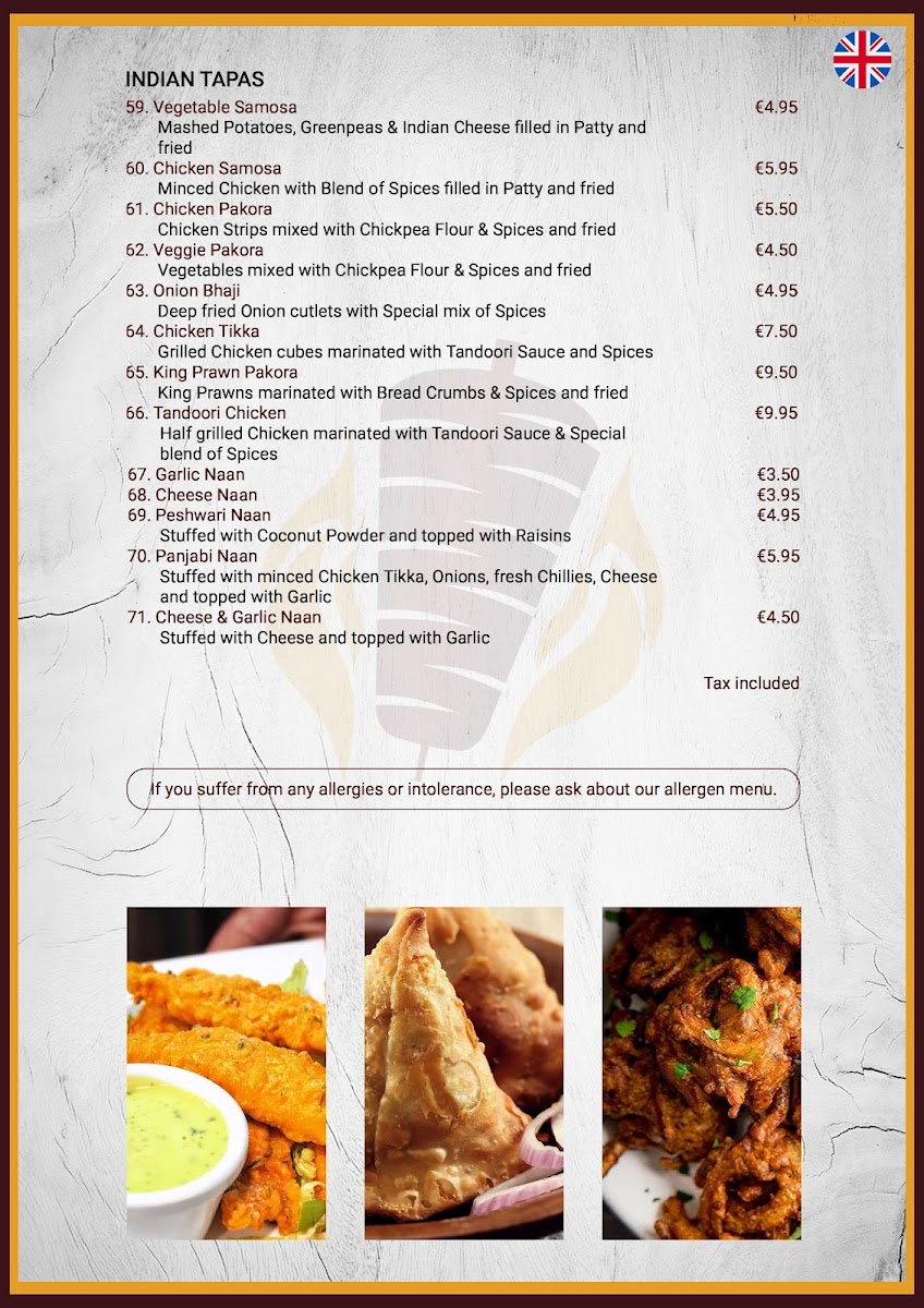 Canary Kebab & Snack Bar Photo Menu 7