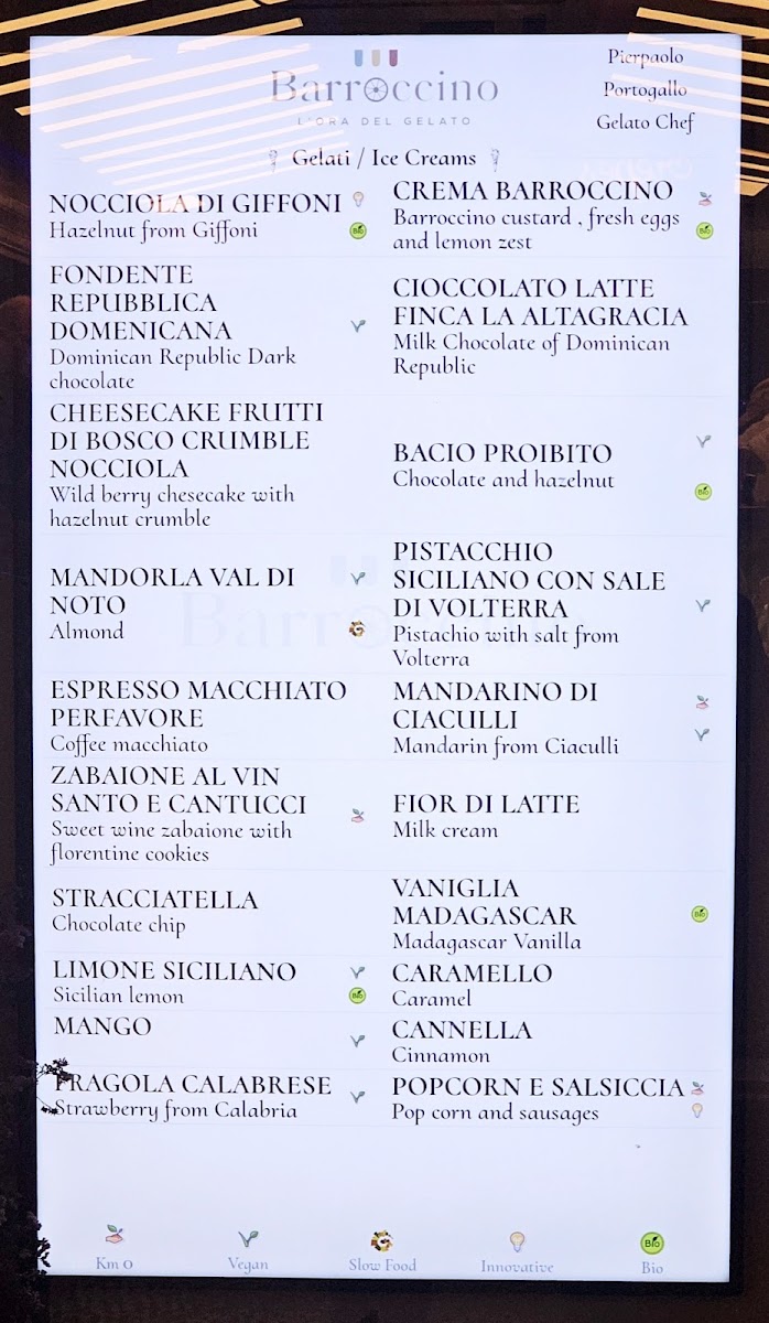Barroccino - L’ora del Gelato Photo Menu 4