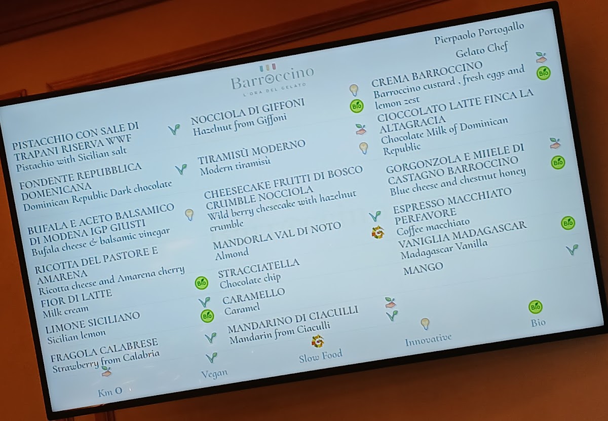 Barroccino - L’ora del Gelato Photo Menu 5