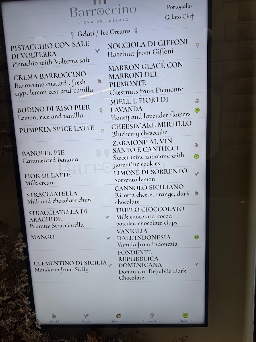 Barroccino - L’ora del Gelato Photo Menu 7