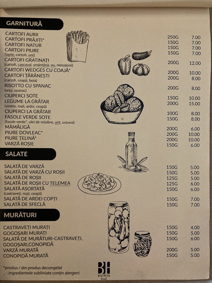 Restaurant Bistrita Photo Menu 3