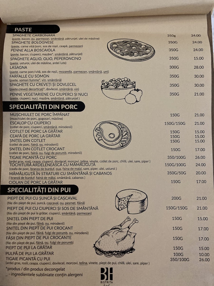 Restaurant Bistrita Photo Menu 4