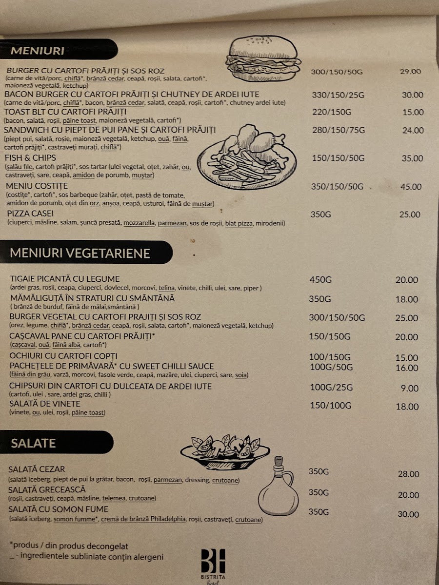 Restaurant Bistrita Photo Menu 5
