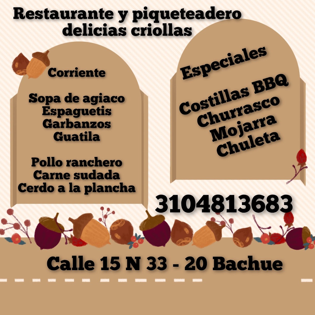 Restaurante Delicias Criollas Photo Menu 3