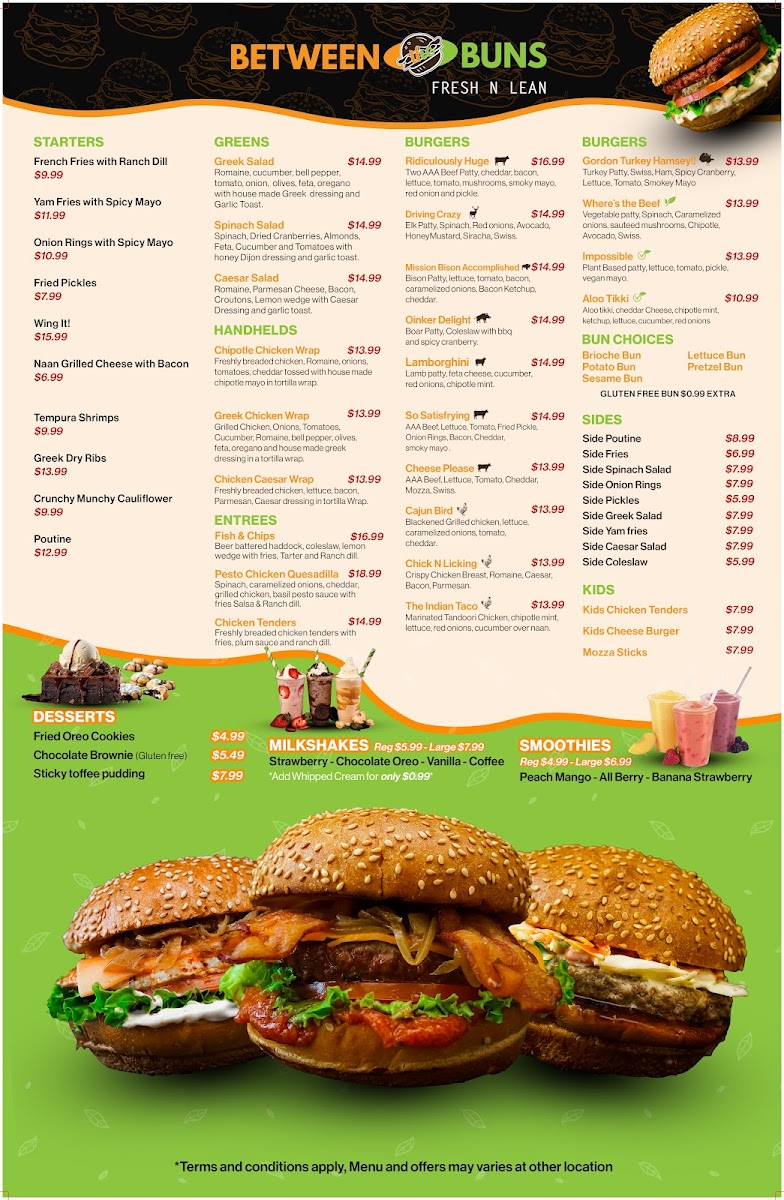 Between The Buns - Delisle Photo Menu 5