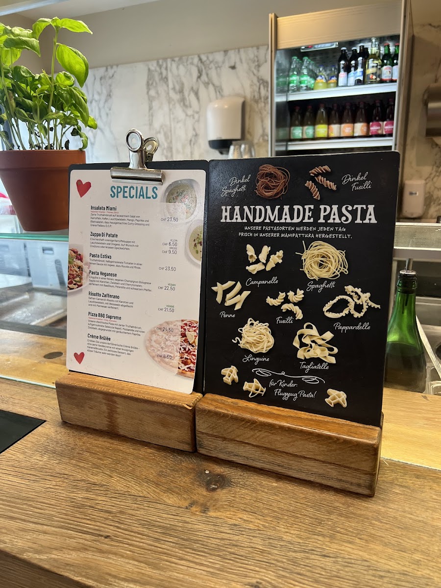 Vapiano Bellevue Photo Menu 10