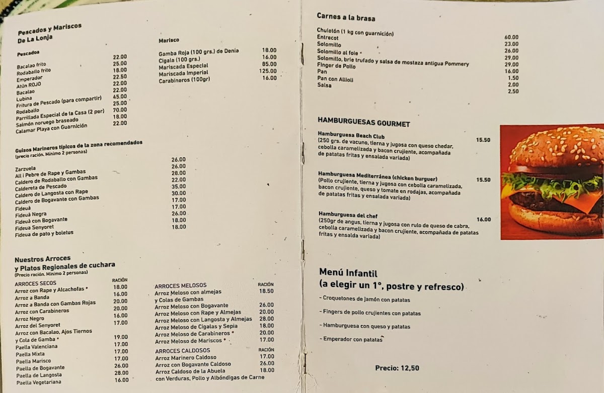 Restaurante Ripoll Photo Menu 1