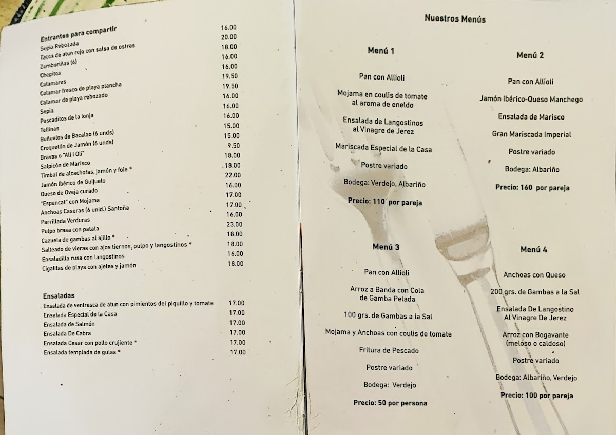 Restaurante Ripoll Photo Menu 2