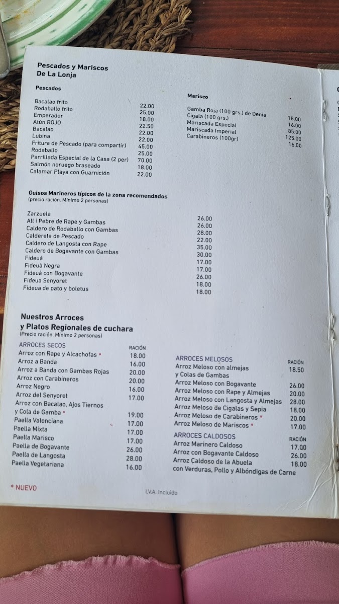Restaurante Ripoll Photo Menu 8