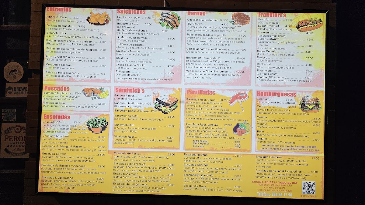 Gastrobar Rock Café Photo Menu 2