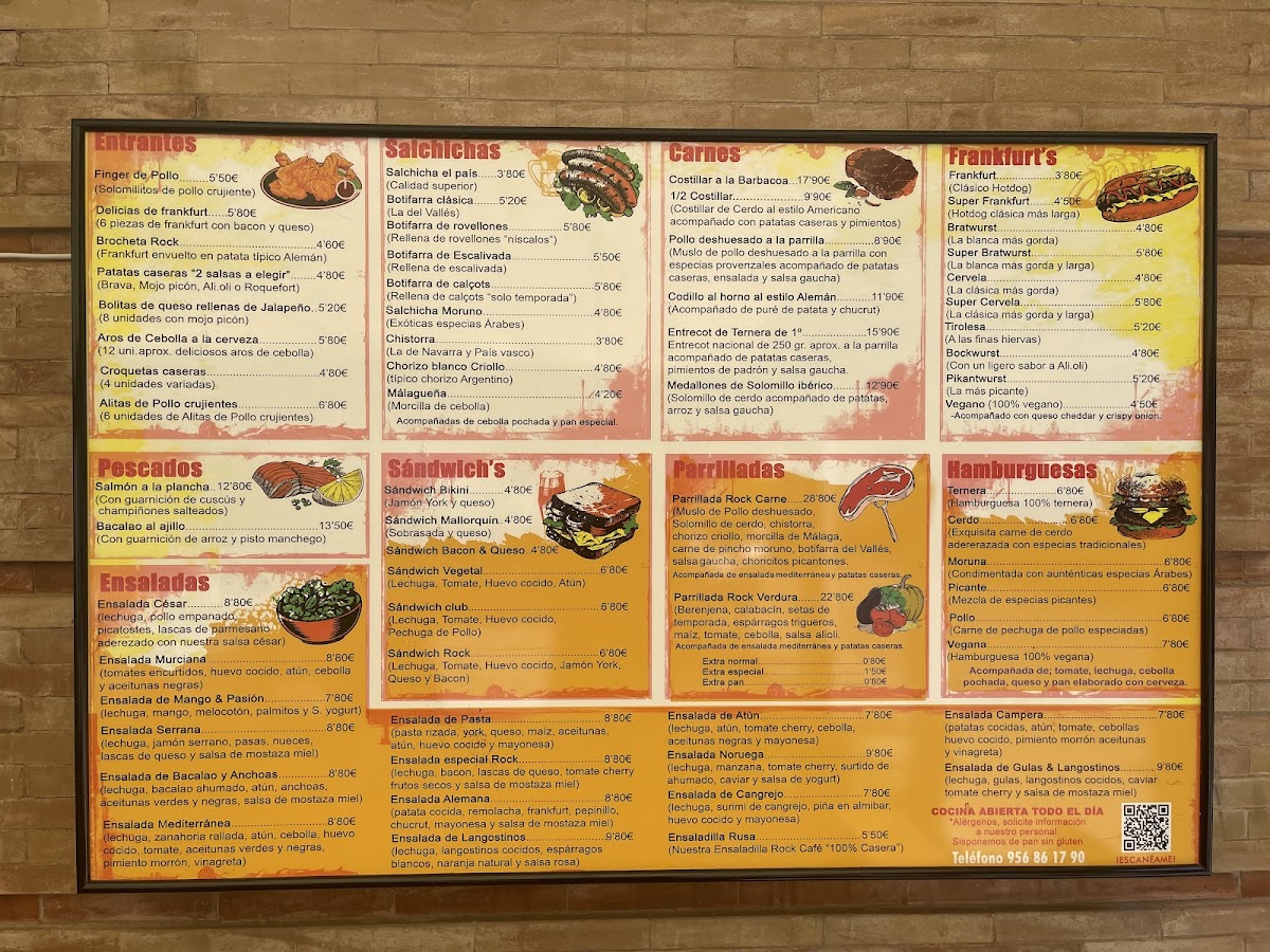 Gastrobar Rock Café Photo Menu 3
