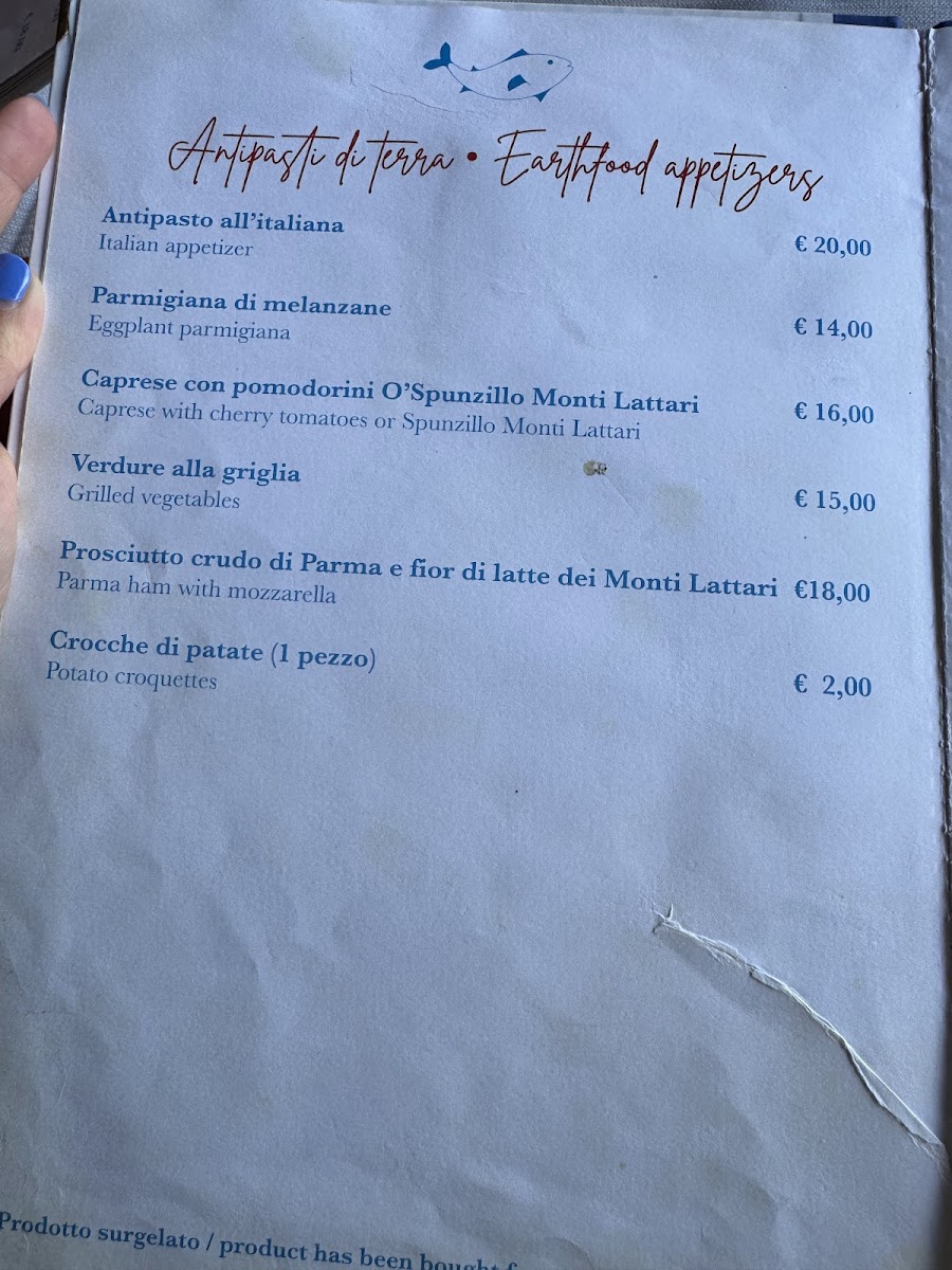La Tonnarella Photo Menu 5
