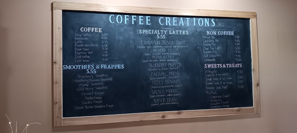 Coffee Creations Photo Menu 7