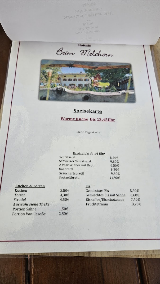 Hofcafe Beim Melchern Photo Menu 4