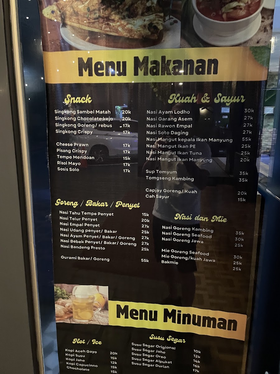 NEW CAHAYA CAFE Photo Menu 1