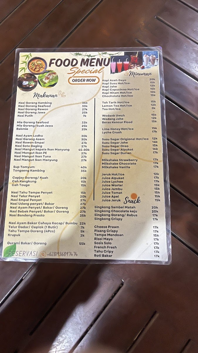 NEW CAHAYA CAFE Photo Menu 2