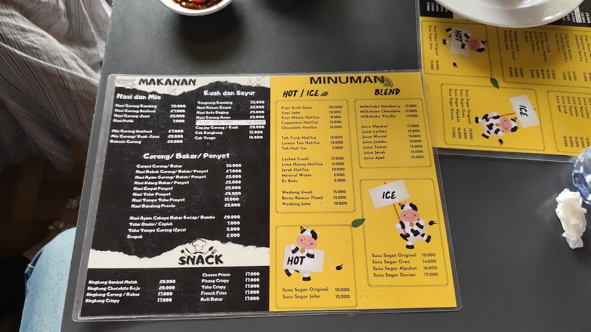 NEW CAHAYA CAFE Photo Menu 3