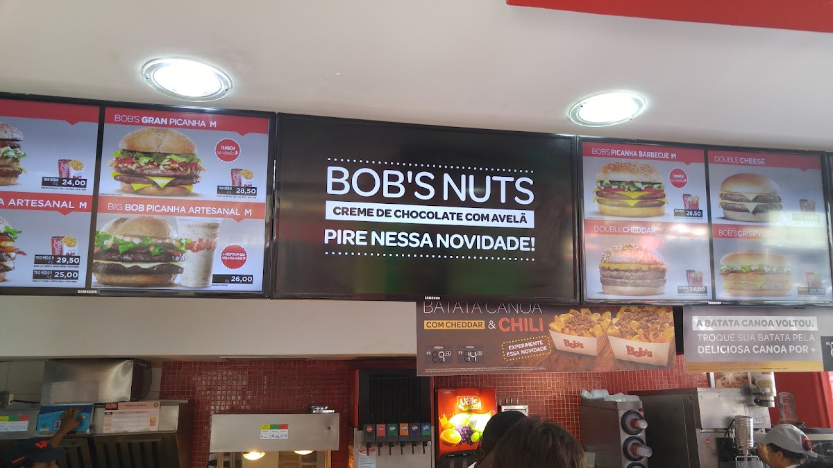 Bob's Burger - Largo da Carioca Photo Menu 1