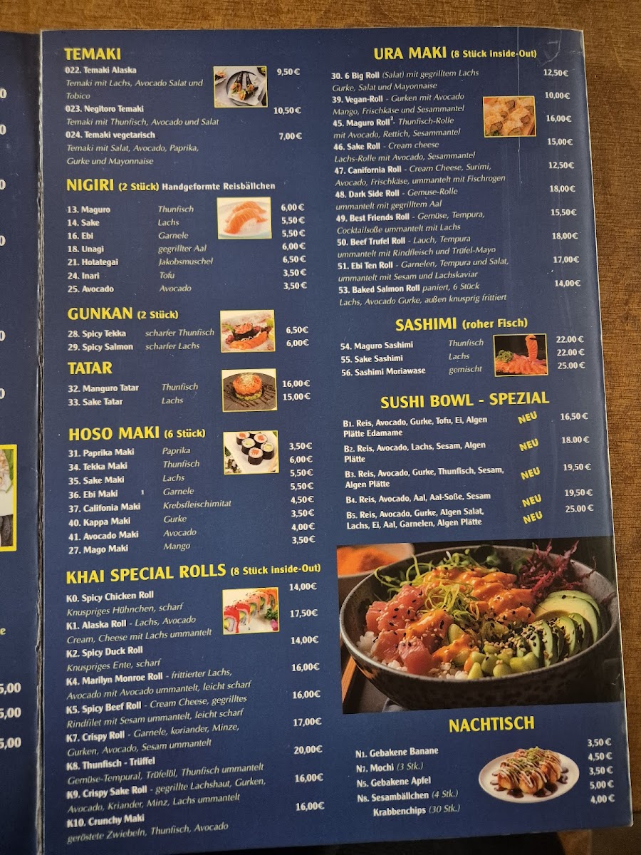 Khai Tonkin Authentic Vietnamese Restaurant Photo Menu 3