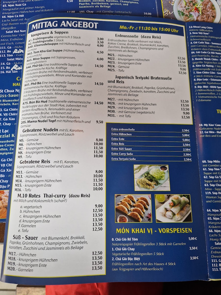 Khai Tonkin Authentic Vietnamese Restaurant Photo Menu 9