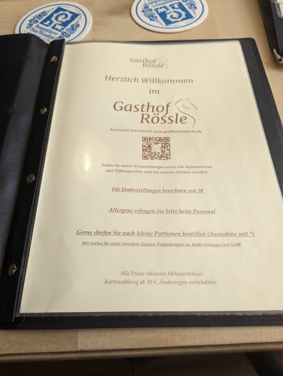 Gasthof Rößle Photo Menu 10