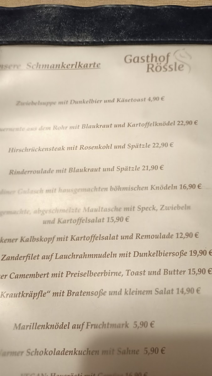 Gasthof Rößle Photo Menu 8
