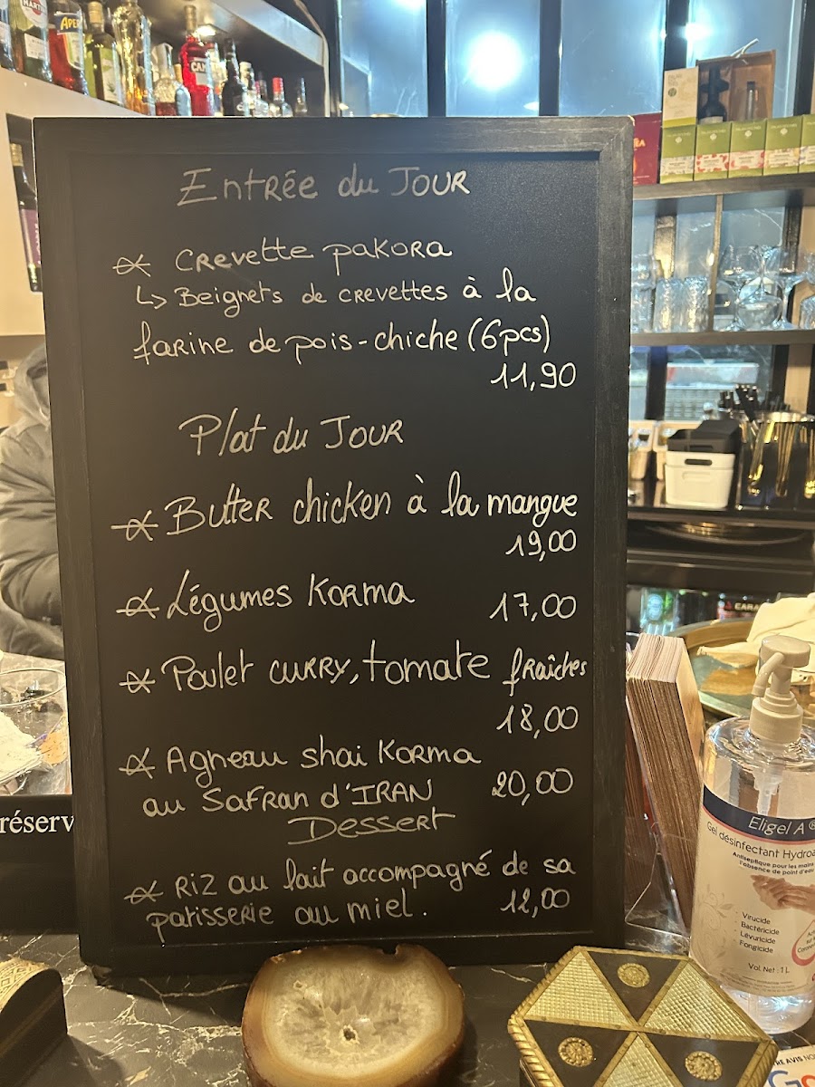 La Route des Indes Photo Menu 7
