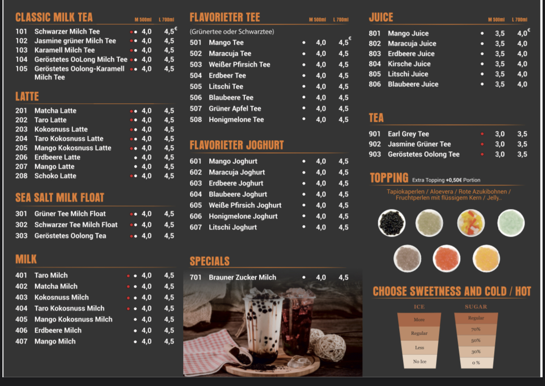 BobaQ Photo Menu 1