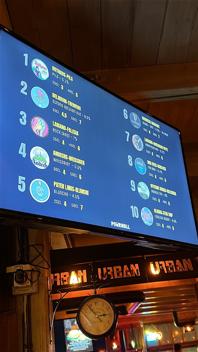 Urban Beer Haus (Tiggiano) Photo Menu 1