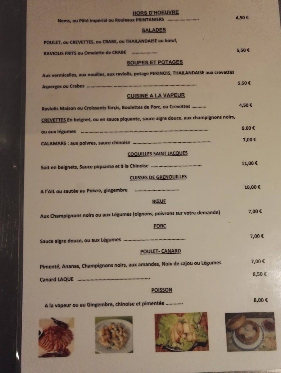 Le Dragon d'Or Photo Menu 5