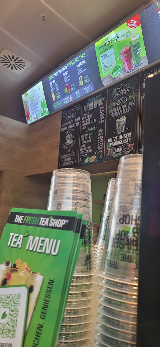 The Fresh Tea Shop Photo Menu 10