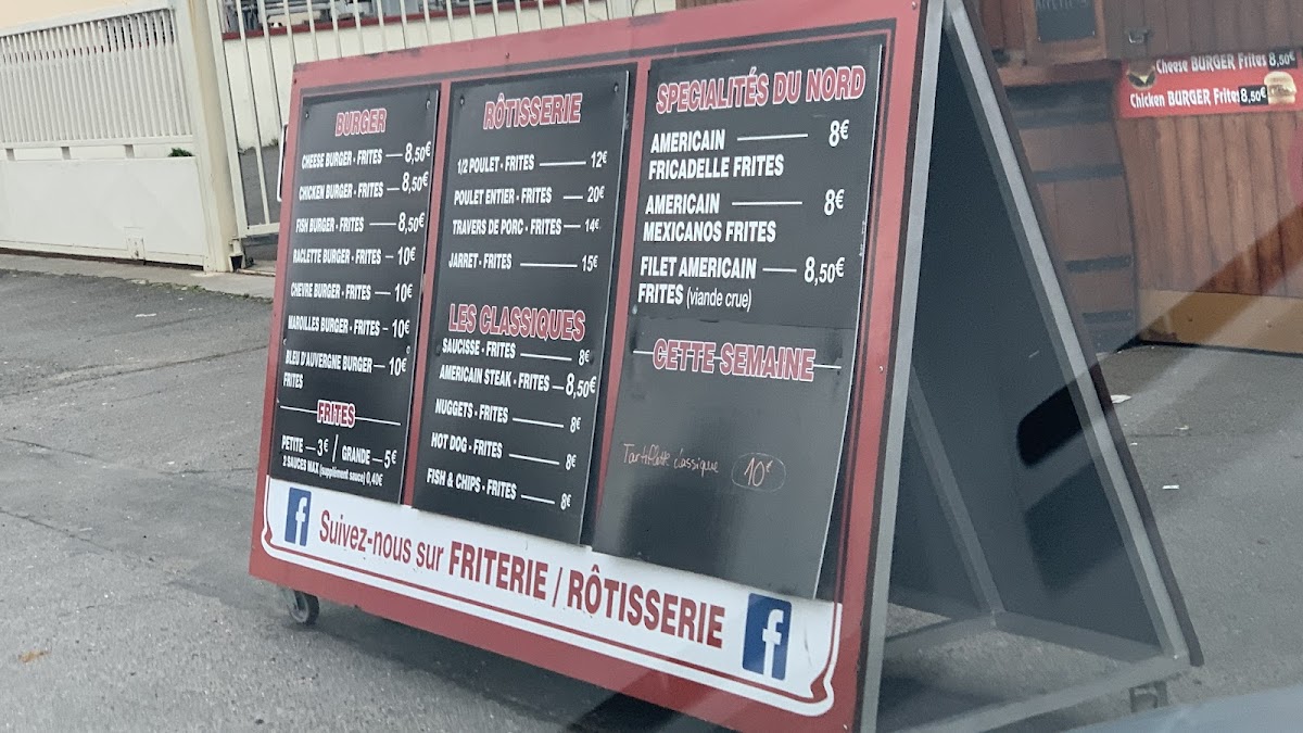 La friterie de Grisy Photo Menu 10