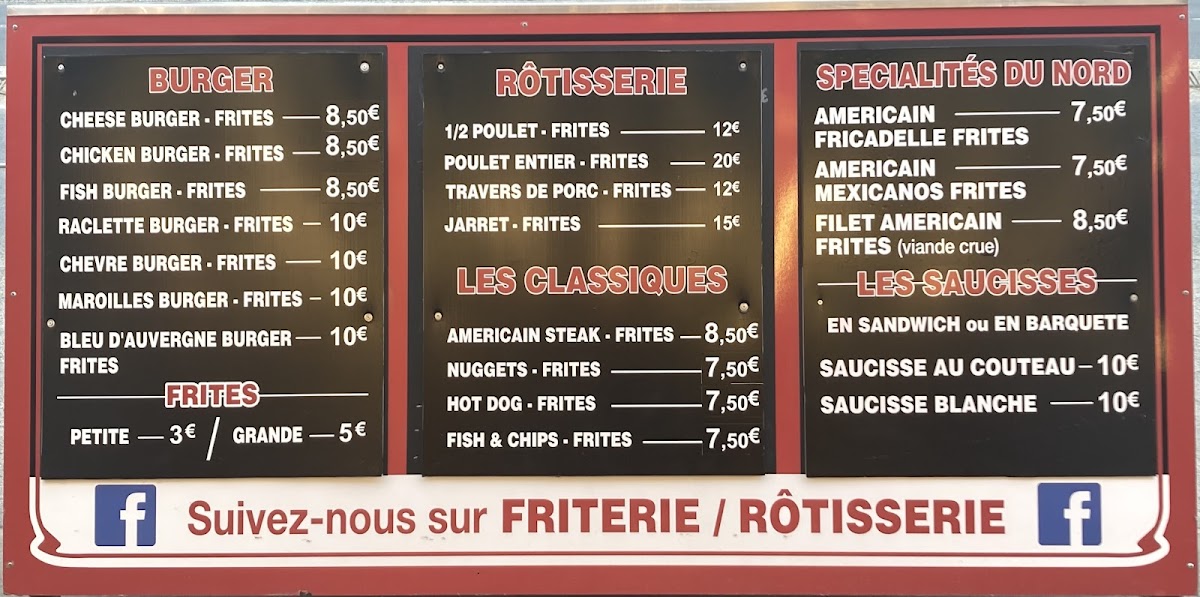 La friterie de Grisy Photo Menu 3