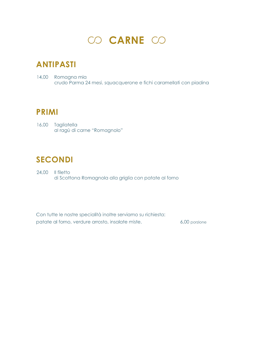 Ristorante Infinity Photo Menu 3