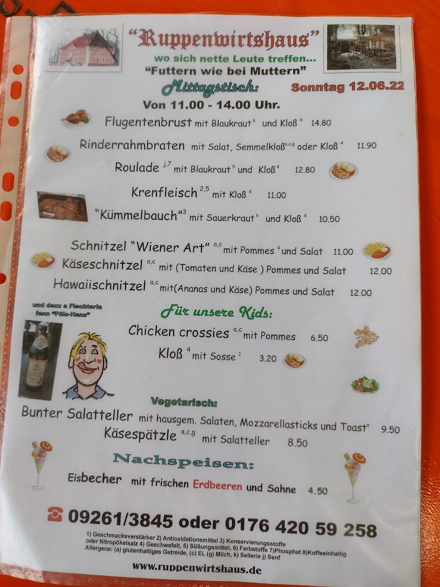 Ruppenwirtshaus Photo Menu 2
