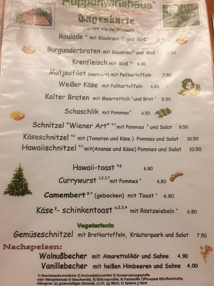 Ruppenwirtshaus Photo Menu 5