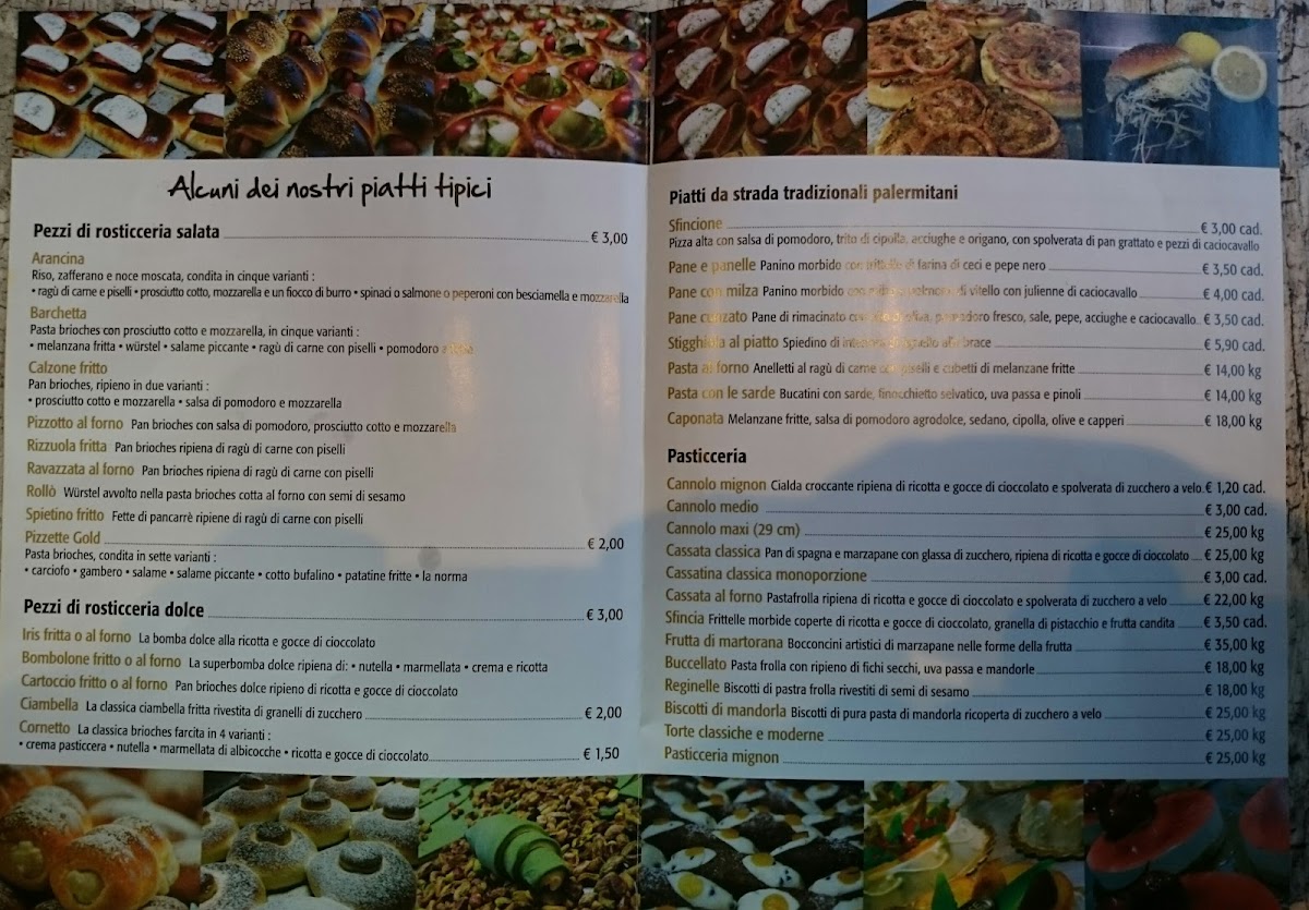 Cose Nostre Photo Menu 7