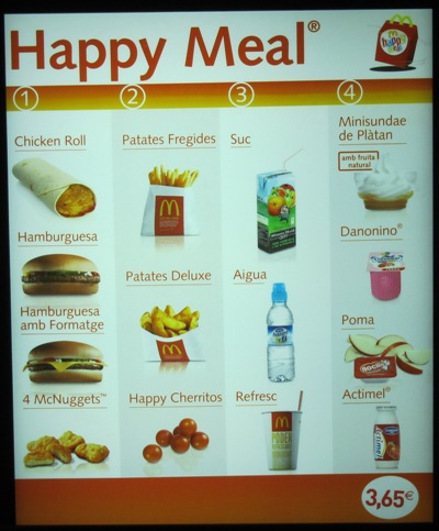 McDonald's Alisal Photo Menu 2