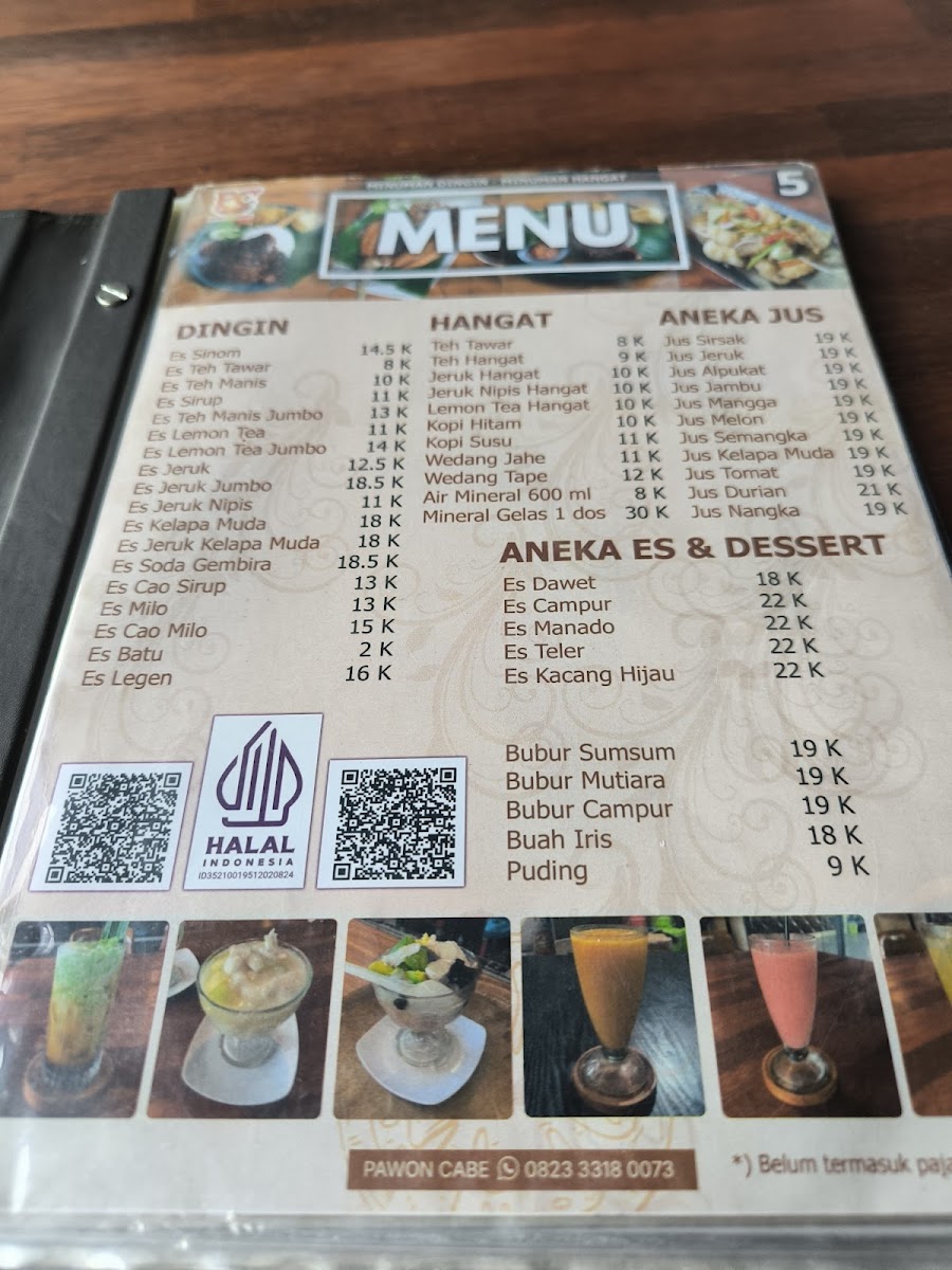 Pawon Cabe Gresik Photo Menu 4