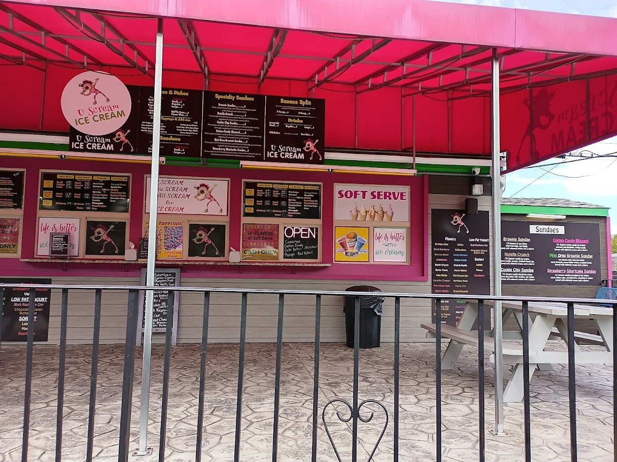 U Scream Ice Cream Photo Menu 8