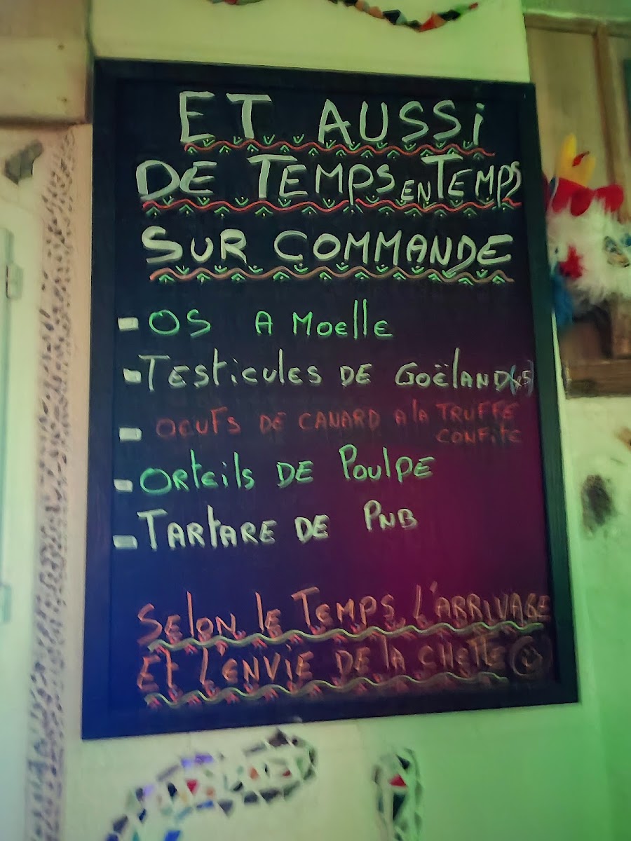Y en aura pas pour tout le monde Photo Menu 10