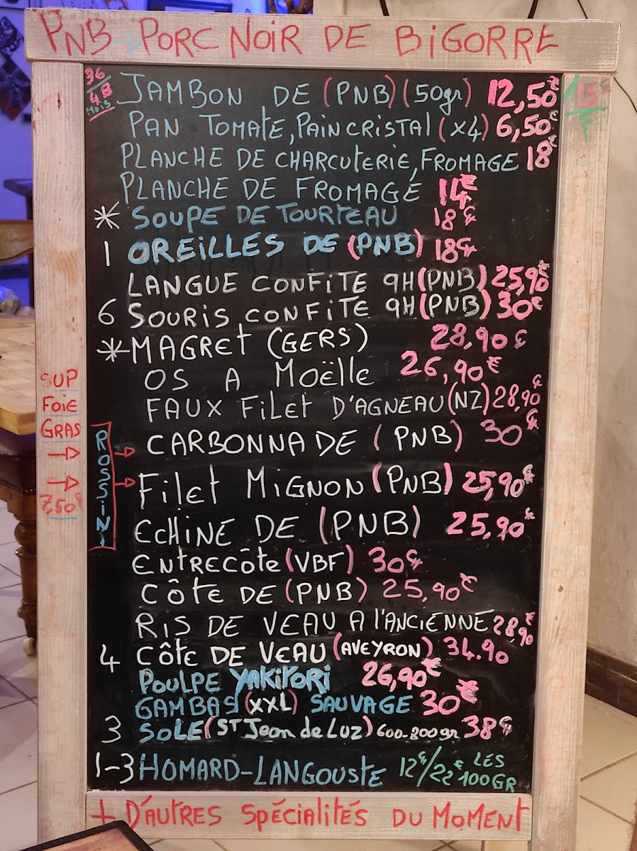 Y en aura pas pour tout le monde Photo Menu 6